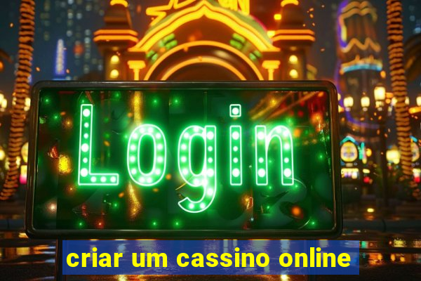 criar um cassino online