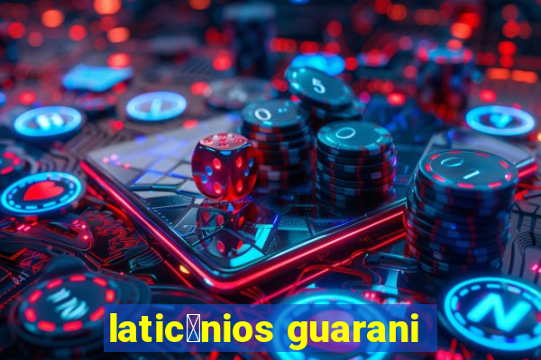 latic铆nios guarani