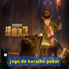 jogo de baralho poker