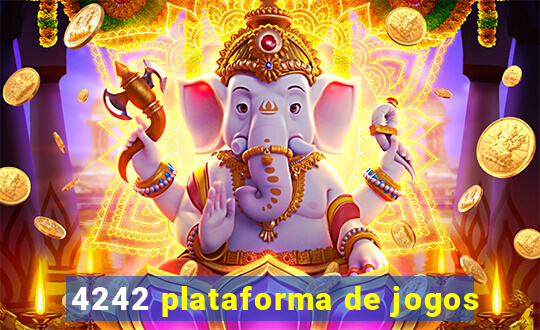 4242 plataforma de jogos