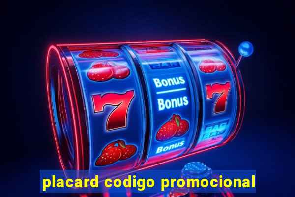 placard codigo promocional