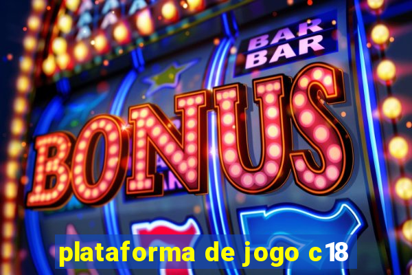 plataforma de jogo c18