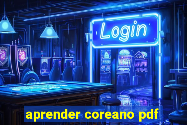 aprender coreano pdf