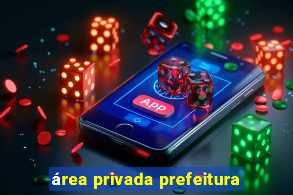 área privada prefeitura