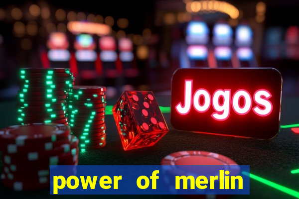 power of merlin megaways slot