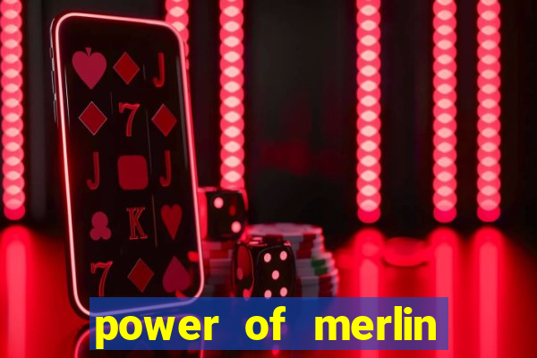 power of merlin megaways slot