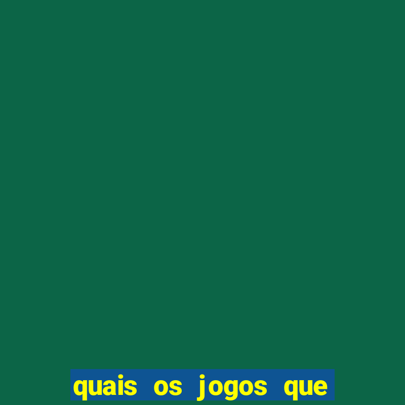 quais os jogos que paga dinheiro de verdade