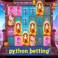 python betting