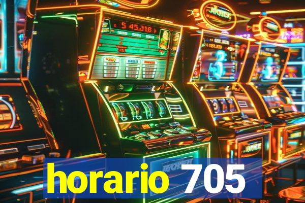 horario 705