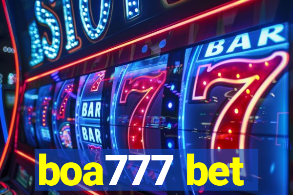 boa777 bet