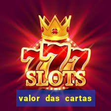 valor das cartas no 21