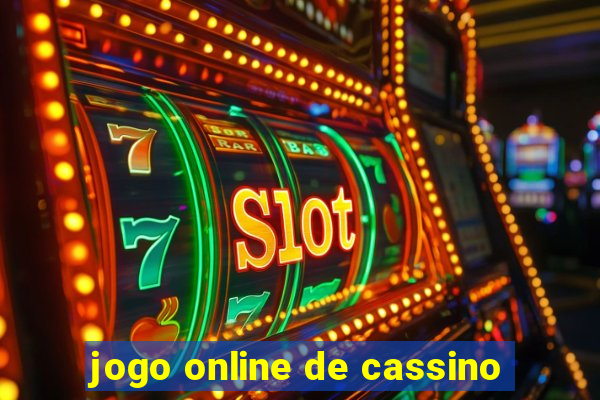 jogo online de cassino