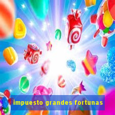 impuesto grandes fortunas