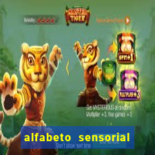 alfabeto sensorial para imprimir