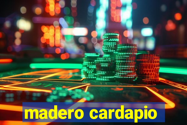 madero cardapio