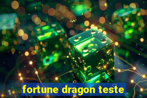 fortune dragon teste