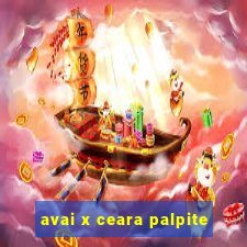 avai x ceara palpite