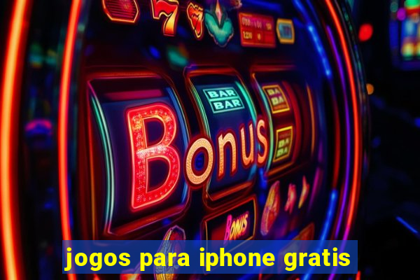 jogos para iphone gratis