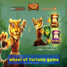 wheel of fortune game