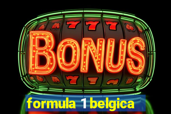 formula 1 belgica