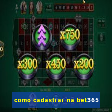 como cadastrar na bet365