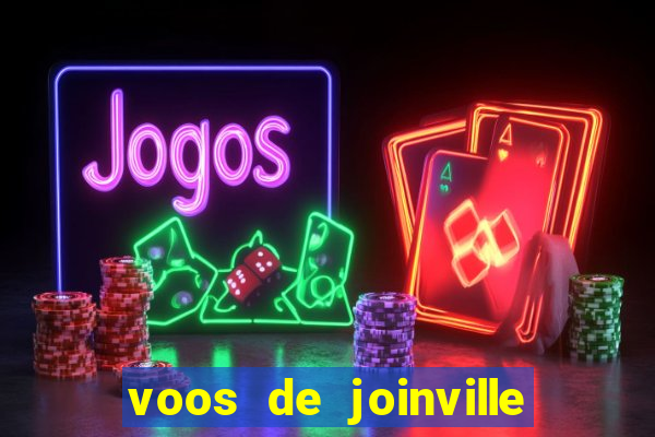 voos de joinville e são paulo