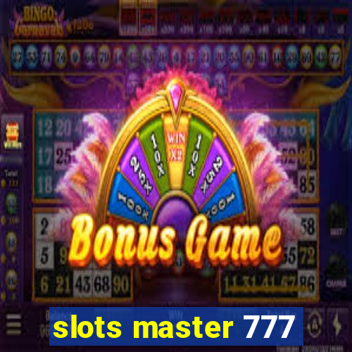 slots master 777