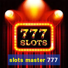 slots master 777