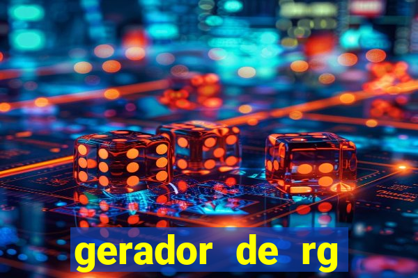 gerador de rg frente e verso