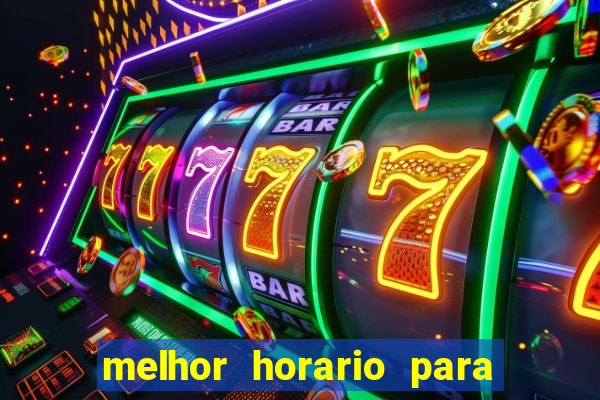 melhor horario para jogar fortune rabbit