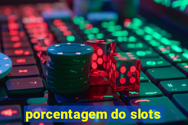 porcentagem do slots