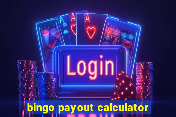 bingo payout calculator