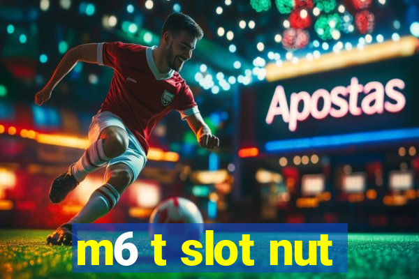 m6 t slot nut