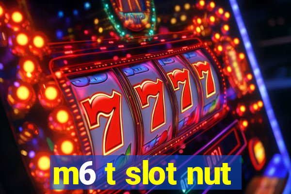 m6 t slot nut