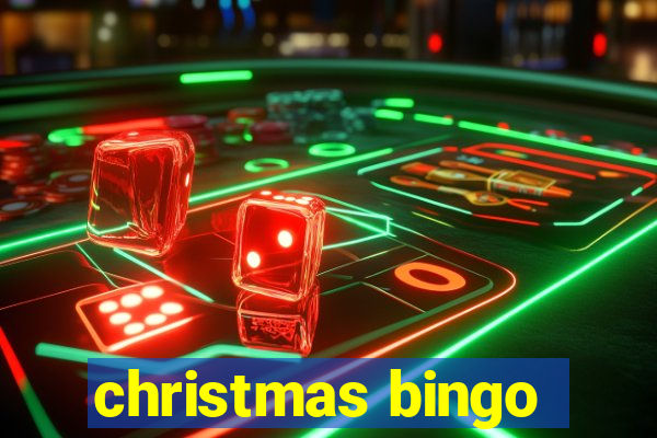 christmas bingo