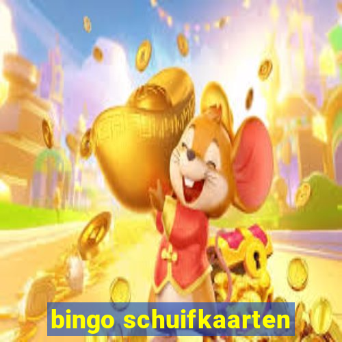 bingo schuifkaarten