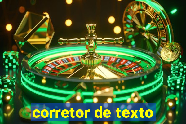 corretor de texto