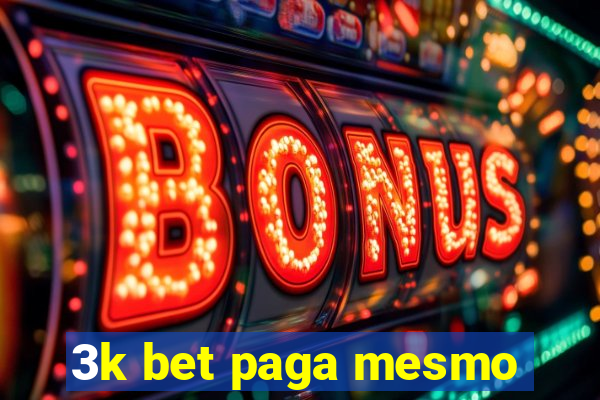 3k bet paga mesmo