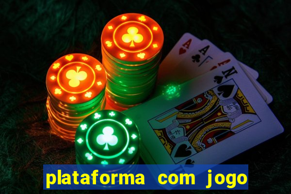 plataforma com jogo do tigre