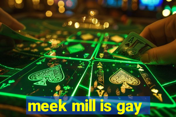 meek mill is gay