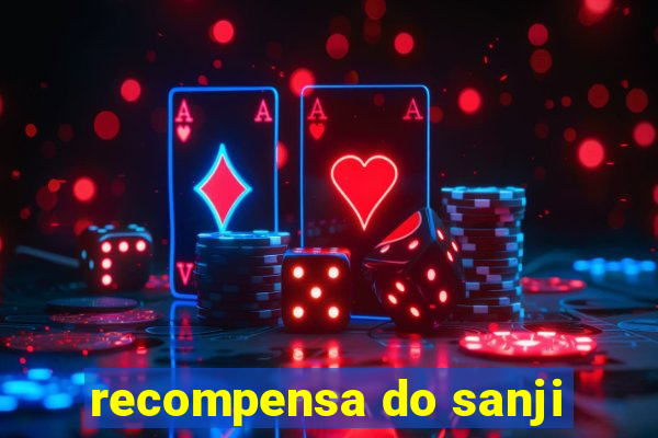 recompensa do sanji