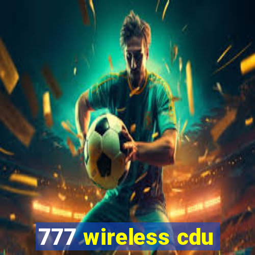 777 wireless cdu