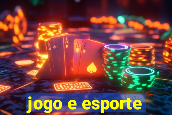 jogo e esporte