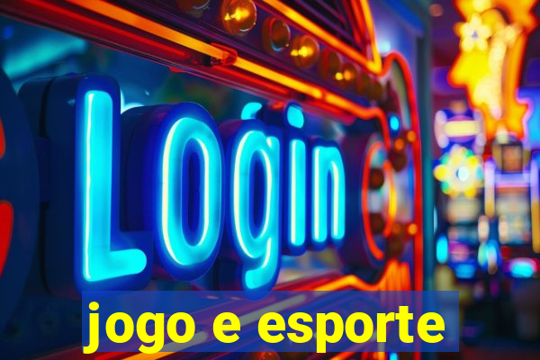 jogo e esporte