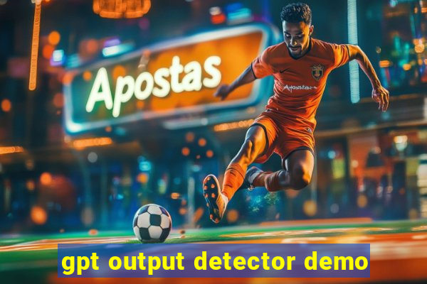 gpt output detector demo