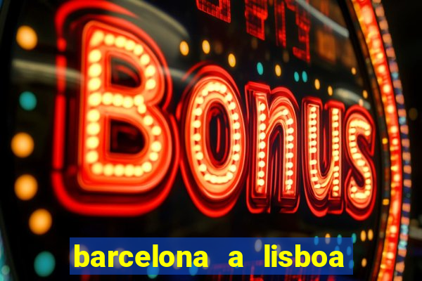 barcelona a lisboa de trem