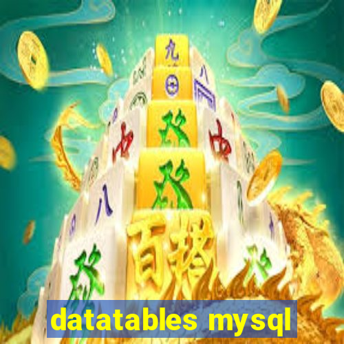 datatables mysql