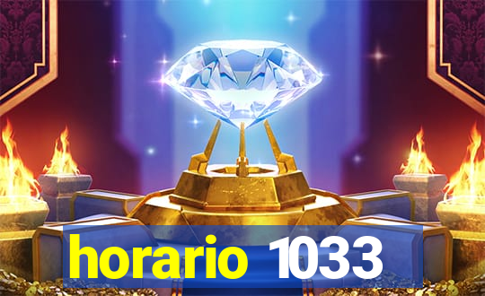 horario 1033