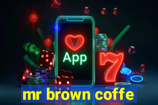 mr brown coffe