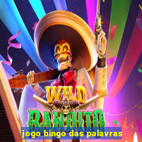 jogo bingo das palavras